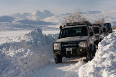 Winter Tour in Aragats